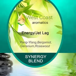 ENERGY / JET LAG Synergy Blend – Essential Oils. Shop West Coast Aromatics Bulk, Wholesale at www.westcoastaromatics.com from reputable sources in the world. Try today. You'll Immediately Notice the Difference! ✓60 Day-Money Back.
