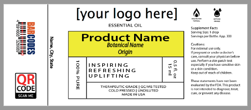 Bergamot Private Label PDF