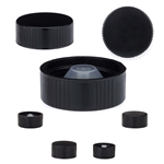 Cap Black Phenolic Polycone Liner