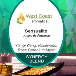 SENSUALITY Synergy Blend – Essential Oils. Shop West Coast Aromatics Bulk, Wholesale at www.westcoastaromatics.com from reputable sources in the world. Try today. You'll Immediately Notice the Difference! ✓60 Day-Money Back.