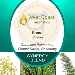 SACRAL CHAKRA Synergy Blend – Essential Oils. Shop West Coast Aromatics Bulk, Wholesale at www.westcoastaromatics.com from reputable sources in the world. Try today. You'll Immediately Notice the Difference! ✓60 Day-Money Back.
