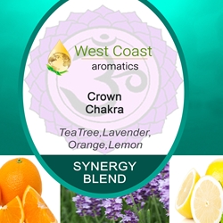 CROWN CHAKRA Synergy Blend – Essential Oils. Shop West Coast Aromatics Bulk, Wholesale at www.westcoastaromatics.com from reputable sources in the world. Try today. You'll Immediately Notice the Difference! ✓60 Day-Money Back.