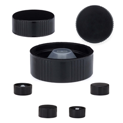 Cap Black Phenolic Polycone Liner